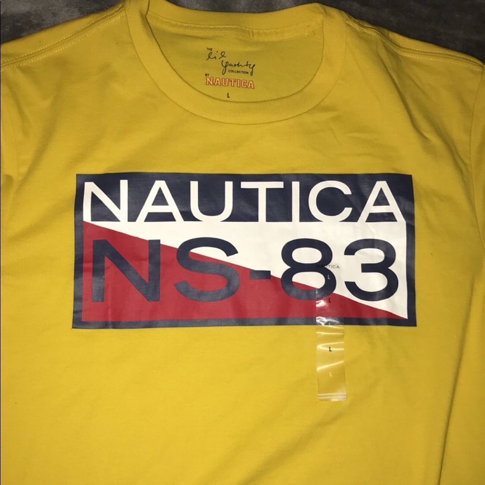Lil Yatchy Nautica collaboration T-shirt